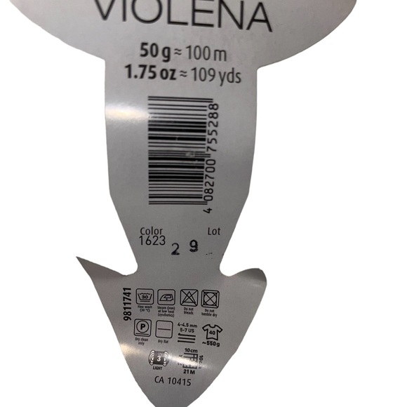 Schachenmayr SMC Select DK Cotton Modal Violena Yarn 1623 Orange Cable Knit - Picture 9 of 9